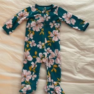 6 months carters fleece onesie